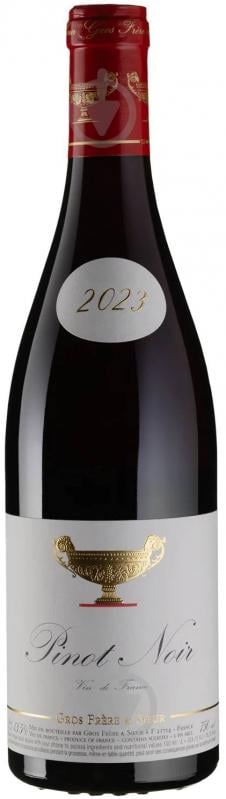 Вино Gros Frere et Soeur Pinot Noir 2023 0,75 л - фото 1 Вино Gros Frere et Soeur Pinot Noir 2023 0,75 л - фото 1