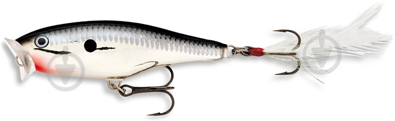 Попер Rapala Skitter Pop 7 г 70 мм chrome SP07-CH - фото 1