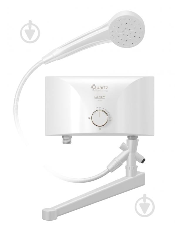 Електроводонагрівач проточний Quartz Lancy 3500 combi - фото 2 Електроводонагрівач проточний Quartz Lancy 3500 combi - фото 2