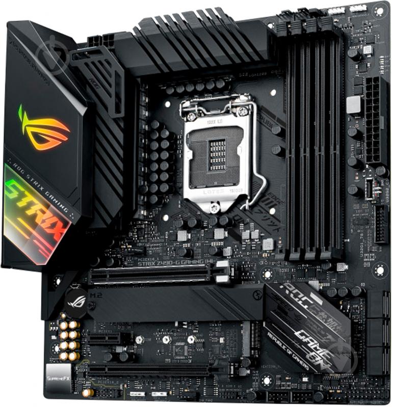 Материнська плата Asus STRIX Z490-G GAM WI-FI (Socket 1200, Intel Z490, mirco ATX) - фото 3