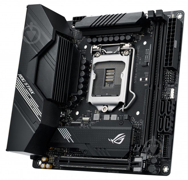 Материнська плата Asus STRIX H470-I GAMING (Socket 1200, Intel H470, mini ITX) - фото 2