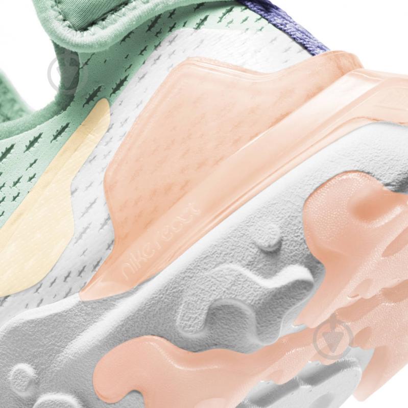 Кроссовки женские демисезонные Nike REACT VISION CI7523-301 р.40,5 бирюзовые - фото 6