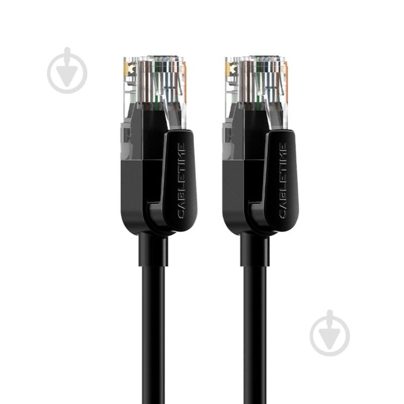 Патч-корд CableTime UTP 1000Mbps 250MHz (CN60U) 20 м черный - фото 1