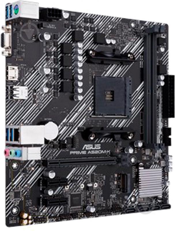 Материнська плата Asus PRIME A520M-K (Socket AM4, AMD A520, mirco ATX) - фото 5