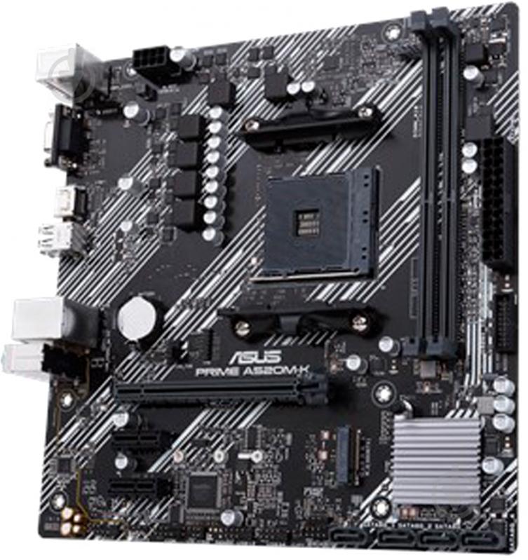 Материнська плата Asus PRIME A520M-K (Socket AM4, AMD A520, mirco ATX) - фото 3