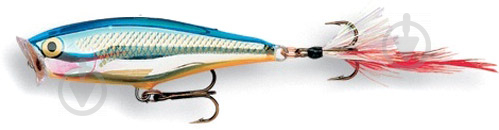 Попер Rapala Skitter Pop 14 г 90 мм silver blue SP09-SB - фото 1