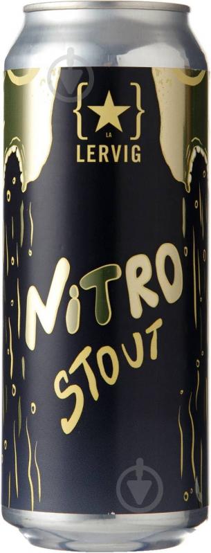 Пиво Lervig Nitro Stout 0,44 л - фото 1 Пиво Lervig Nitro Stout 0,44 л - фото 1