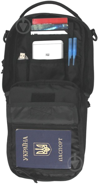 Сумка Hasta Slybag BlackContr черный - фото 6