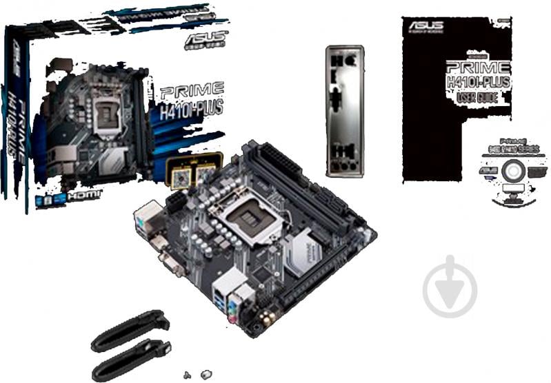 Материнська плата Asus PRIME H410I-PLUS (Socket 1200, Intel H410, mini ITX) - фото 7