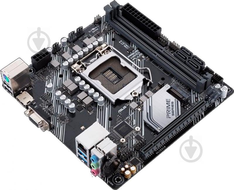 Материнська плата Asus PRIME H410I-PLUS (Socket 1200, Intel H410, mini ITX) - фото 4