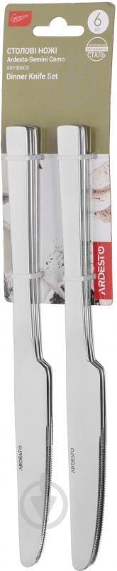 Набор ножей Ardesto Gemini Como 6 шт. нержавеющая сталь AR1906CK - фото 3
