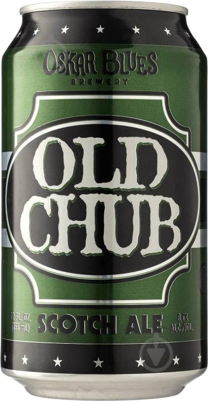 Пиво Oskar Blues Brewery Old Chub Scotch Ale 0,355 л - фото 1