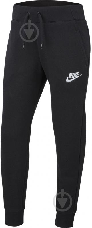 Брюки Nike G NSW PE PANT BV2720-010 р. M черный - фото 1