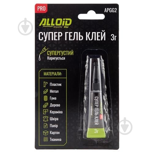 Суперклей-гель Alloid 3 г APGG2 - фото 3