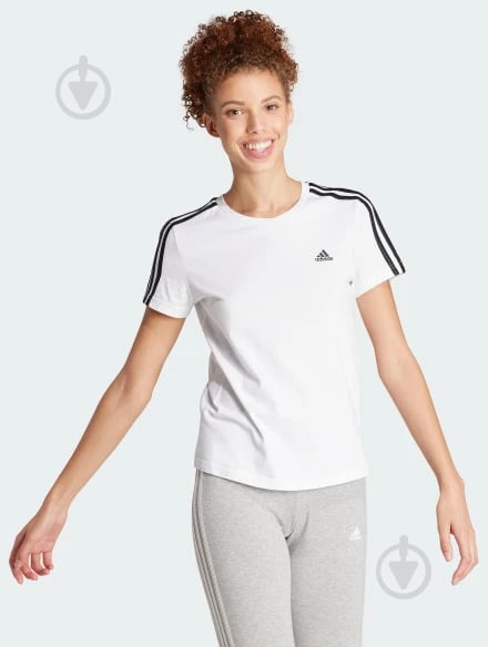 Футболка Adidas W 3S T GL0783 р.2XS белый - фото 2