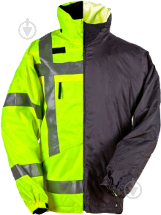 Куртка 5.11 Tactical тактична демісезонна 3-in-1 Reversible High-Visibility Parka [320] High-Vis Yellow XXL - фото 2