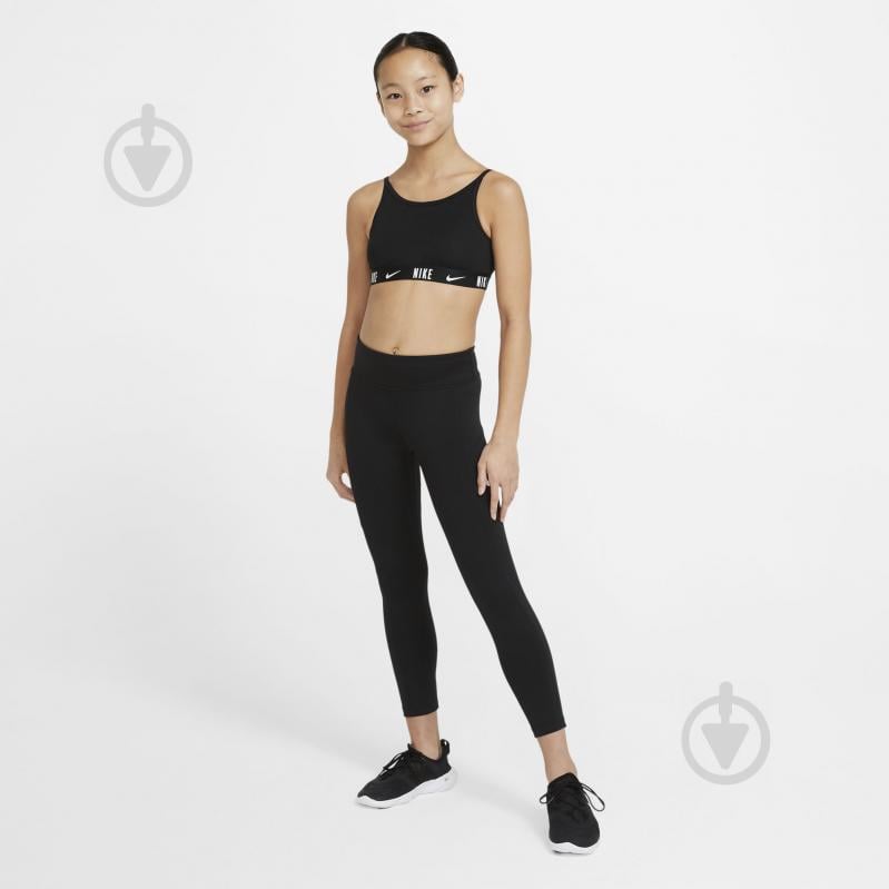 Бра Nike G NK TROPHY BRA CU8250-010 р.XL черный - фото 9