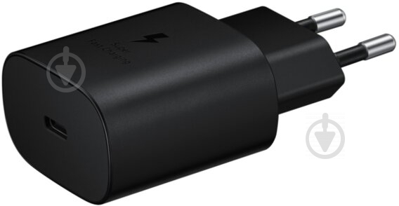 Зарядное устройство Samsung USB-C Wall Charger with Cable USB-C 25W Black - фото 2