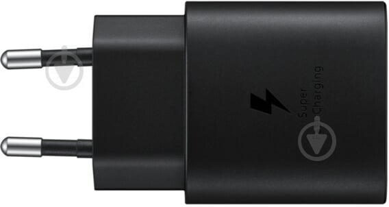 Зарядное устройство Samsung USB-C Wall Charger with Cable USB-C 25W Black - фото 3