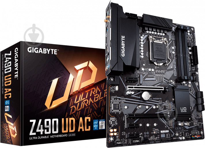 Материнська плата Gigabyte Z490 UD AC (Socket 1200, Intel Z490, ATX) - фото 5