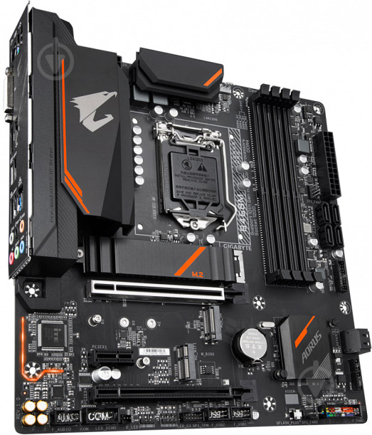 Материнская плата Gigabyte B460M AORUS PRO (Socket 1200, Intel B460, mirco ATX) - фото 3