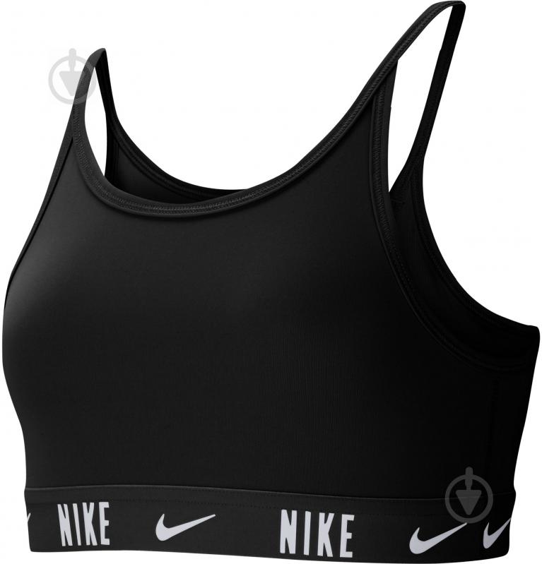 Бра Nike G NK TROPHY BRA CU8250-010 р.S черный - фото 1