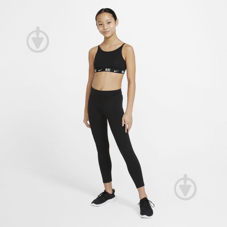 Бра Nike G NK TROPHY BRA CU8250-010 р.S черный - фото 9