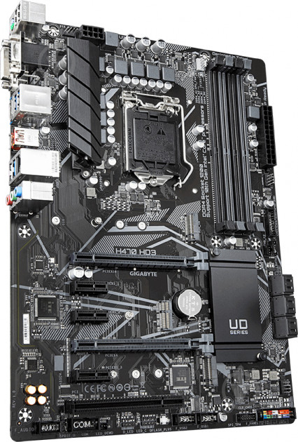 Материнская плата Gigabyte H470 HD3 (Socket 1200, Intel H470, ATX) - фото 2