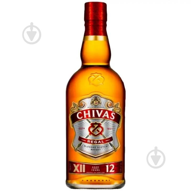 Віскі Chivas Regal 12 років витримки 40% 0,7 л - фото 1