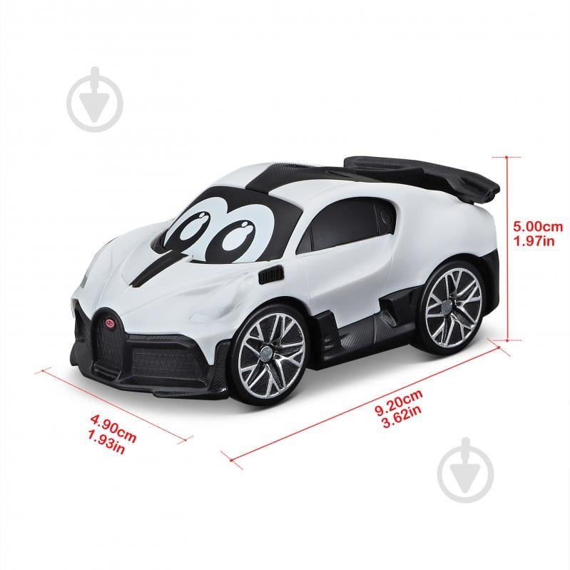 Машинка Bb Junior игрушечная Bugatti Divo в ассортименте 16-85131 - фото 14