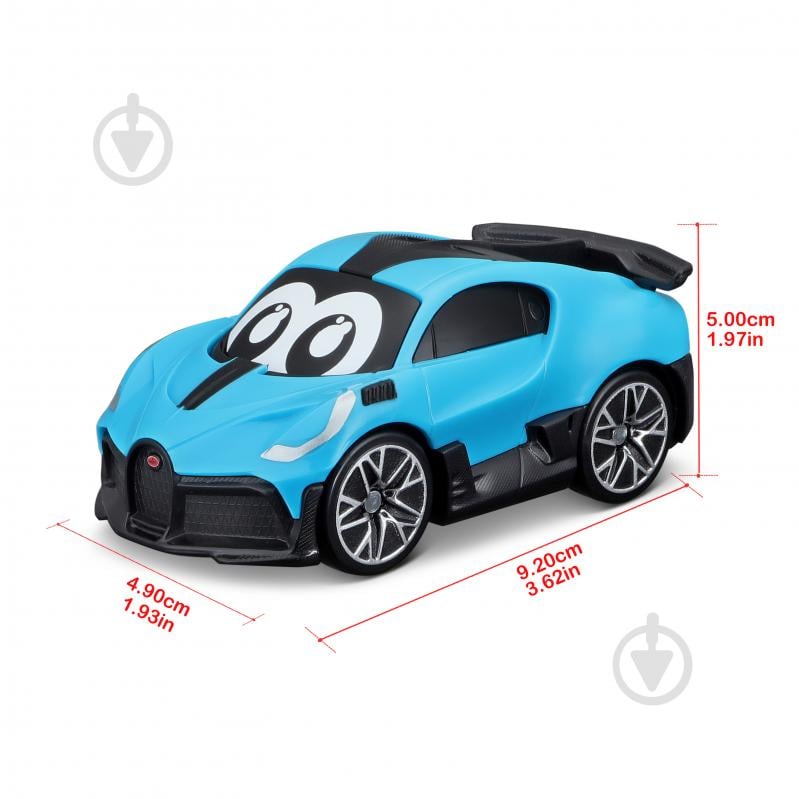 Машинка Bb Junior игрушечная Bugatti Divo в ассортименте 16-85131 - фото 5