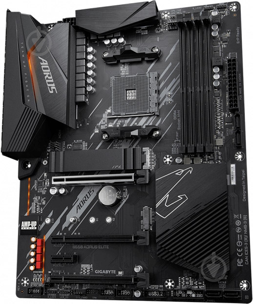 Материнська плата Gigabyte B550 AORUS ELITE (Socket AM4, AMD B550, ATX) - фото 2