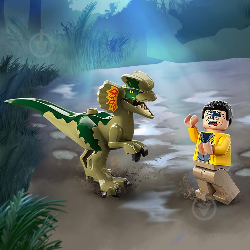 Конструктор LEGO Jurassic World Засада дилофозавра 76958 - фото 7