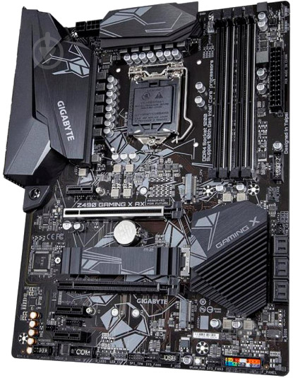 Материнская плата Gigabyte Z490 GAMING X AX (Socket 1200, Intel Z490, ATX) - фото 3