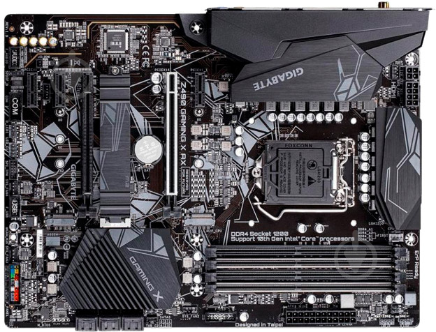 Материнская плата Gigabyte Z490 GAMING X AX (Socket 1200, Intel Z490, ATX) - фото 1