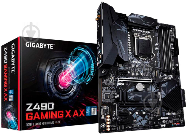 Материнская плата Gigabyte Z490 GAMING X AX (Socket 1200, Intel Z490, ATX) - фото 5