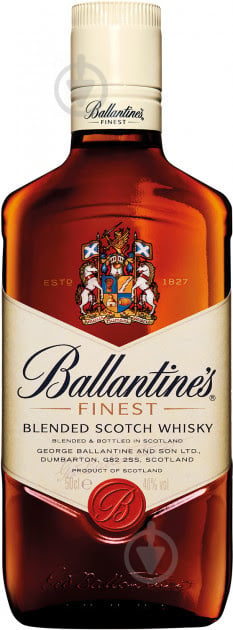 Віскі Ballantine's Finest 40% 0,5 л - фото 1