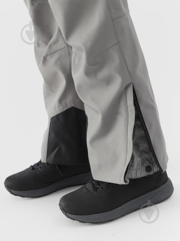 Штани 4F TROUSERS FNK M655 4FJWAW24TFTRM655-24S р. 128 сірий - фото 4