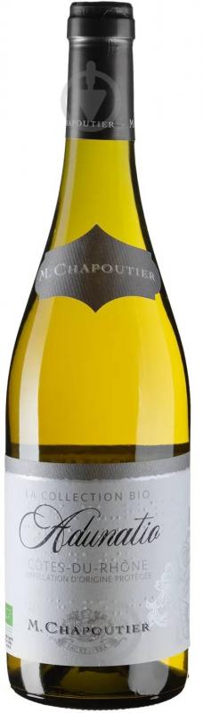 Вино Chapoutier Cotes du Rhone Adunatio Blanc 0,75 л - фото 1 Вино Chapoutier Cotes du Rhone Adunatio Blanc 0,75 л - фото 1
