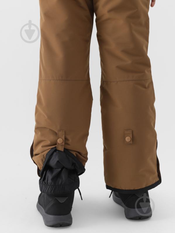 Брюки 4F TROUSERS FNK M658 4FJWAW24TFTRM658-82S р. 128 бежевый - фото 5