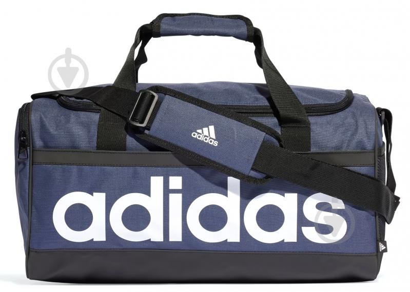 Сумка Adidas LINEAR DUFFEL S HR5353 синій - фото 1