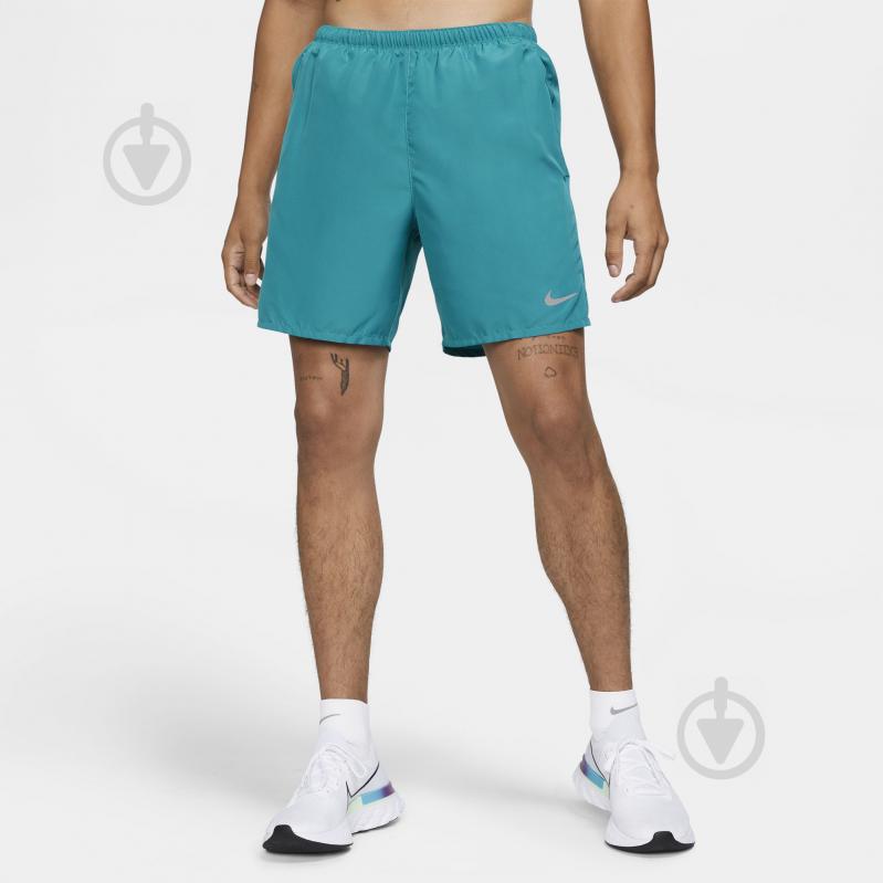 Шорты Nike M NK DF CHALLENGER SHORT 7BF CZ9066-467 р. M голубой - фото 1