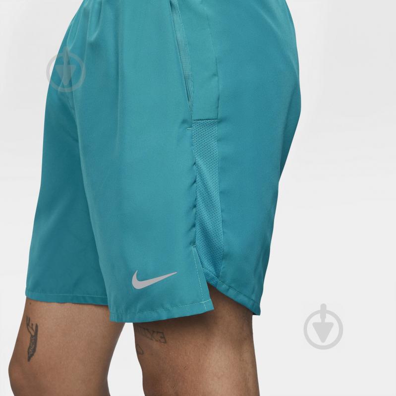 Шорты Nike M NK DF CHALLENGER SHORT 7BF CZ9066-467 р. M голубой - фото 4