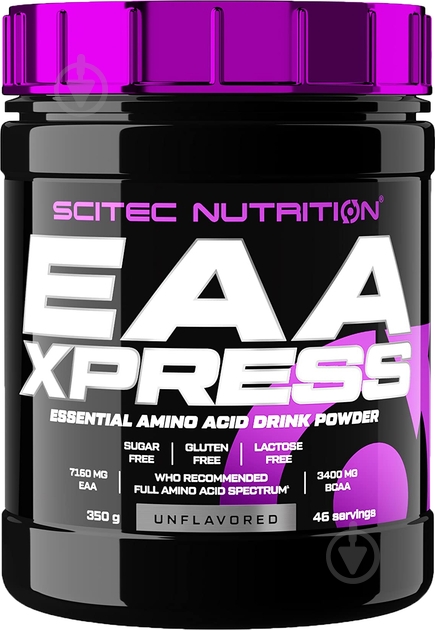 Аминокислоты Scitec Nutrition EAA Xpress без вкуса 350 г 35 порц. - фото 1