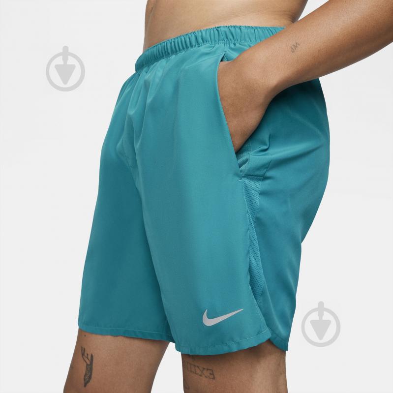 Шорты Nike M NK DF CHALLENGER SHORT 7BF CZ9066-467 р. S голубой - фото 6