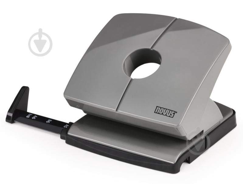 Дырокол B220 серый Novus - фото 1 Дырокол B220 серый Novus - фото 1