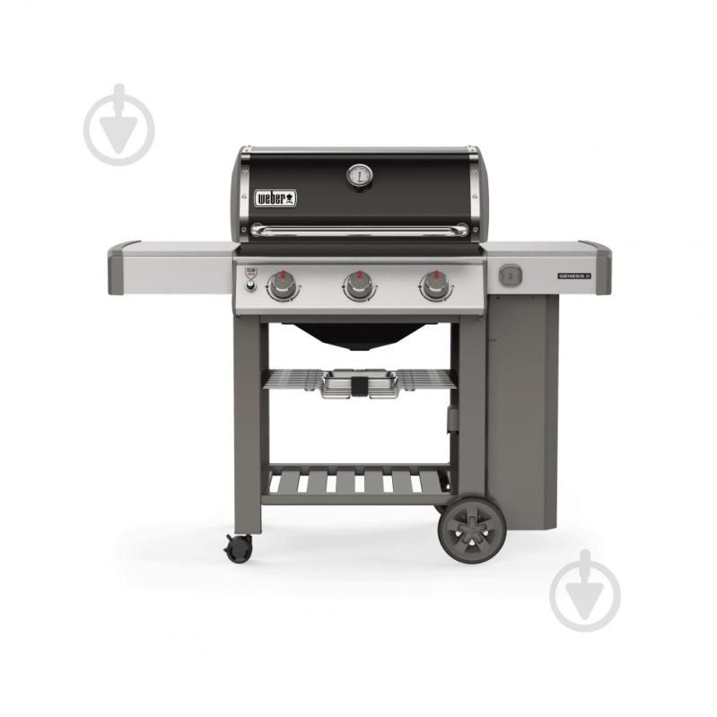 Гриль газовый Weber Genesis II E-310 GBS черный - фото 1 Гриль газовый Weber Genesis II E-310 GBS черный - фото 1