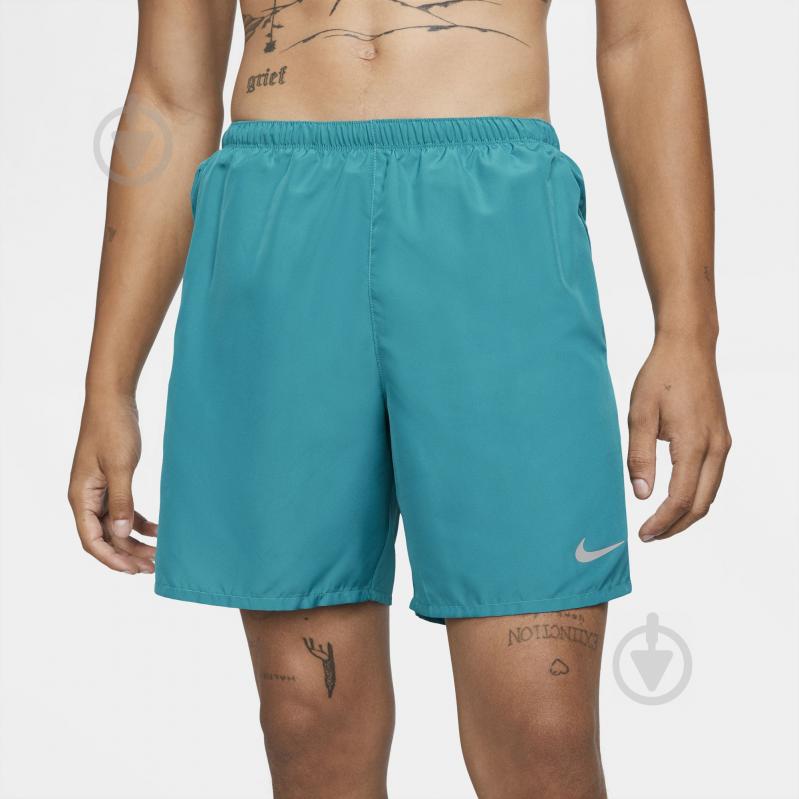 Шорты Nike M NK DF CHALLENGER SHORT 7BF CZ9066-467 р. XL голубой - фото 3