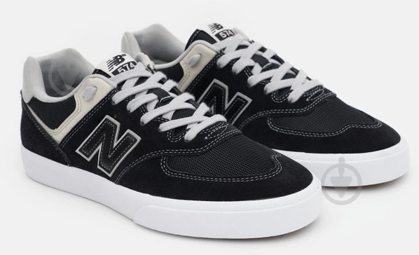 Кроссовки мужские демисезонные New Balance 574 NM574VCB р.44,5 черные - фото 3