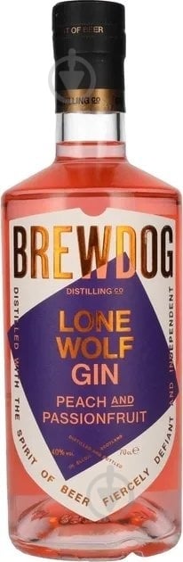 Джин BrewDog Peach & Passionfruit Gin 40 % 0,7 л - фото 1